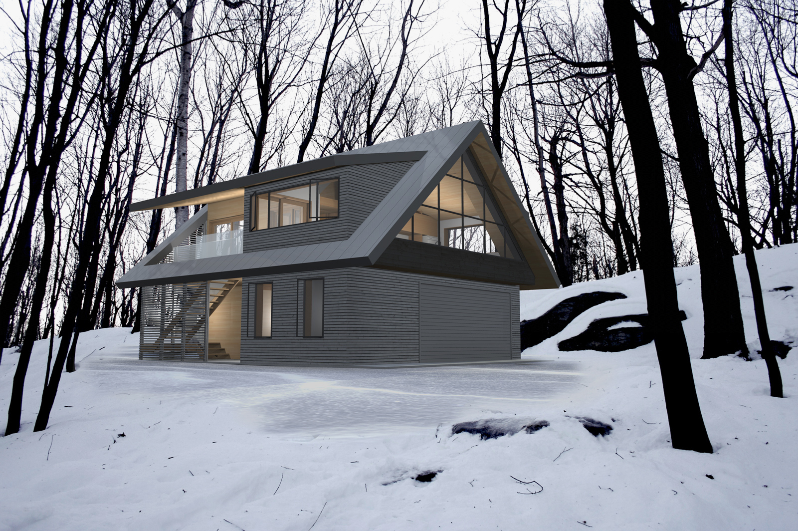 blackLAB architects inc. Toronto Modern Architecture Sequin Coach